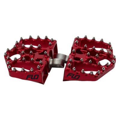 Minifotplattor Flo Motorsports V4 BMX röd