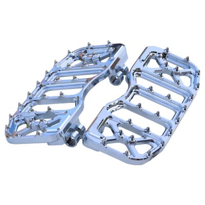 Fotplattor Flo Motorsports V5 Bagger krom FL Softail 86-17