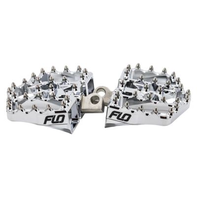 Minifotplattor Flo Motorsports V4 BMX krom