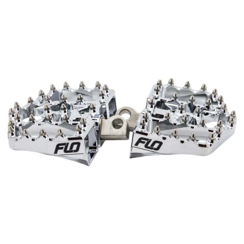 Minifotplattor Flo Motorsports V4 BMX krom