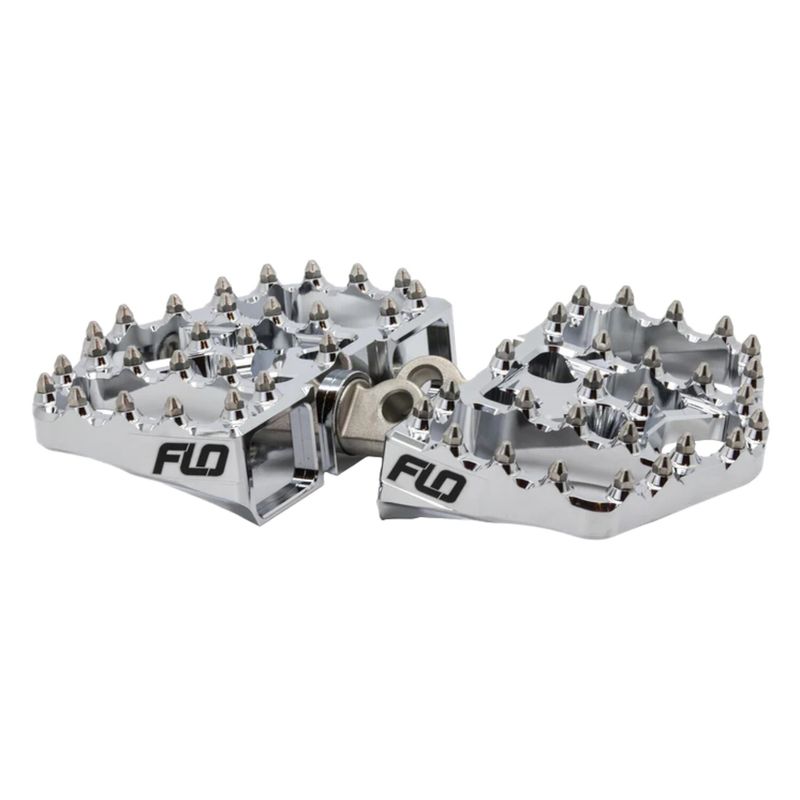 Minifotplattor Flo Motorsports V4 BMX krom