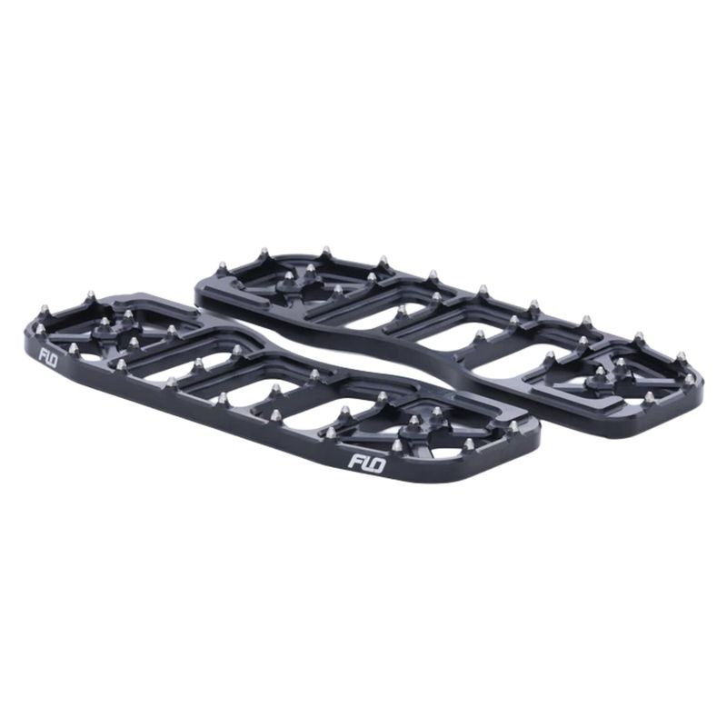 Fotplattor Flo Motorsports V5 Bagger svart FL Softail 86-17