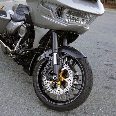 Framskärm Arlen Ness 19" 14" 130/60-19 kolfiber Touring 99-13