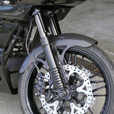 Framskärm Arlen Ness 21" kolfiber Gen 2 Touring 23-26