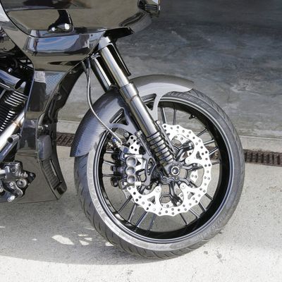 Framskärm Arlen Ness 21" kolfiber Gen 2 Touring 23-26