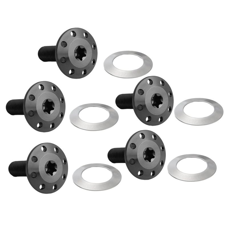 Bultsats bromsskiva fram Arlen Ness Holeshot All svart FLT Touring with front spoke 300-907