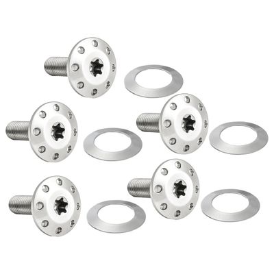 Bultsats bromsskiva fram Arlen Ness Holeshot polerad FLT Touring with front spoke 300-906