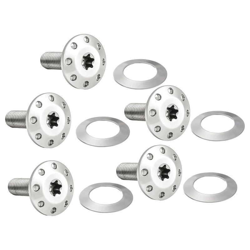 Bultsats bromsskiva fram Arlen Ness Holeshot polerad FLT Touring with front spoke 300-906