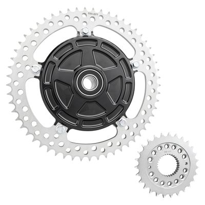 Kedja Arlen Ness 300-200 Jagged Cush svart FLT/Touring 09-26