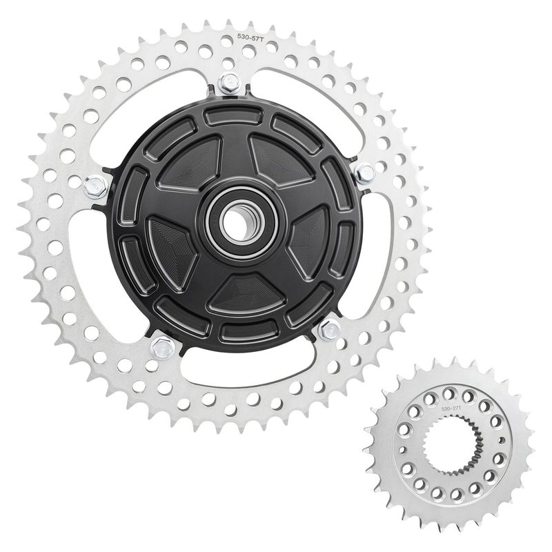 Kedja Arlen Ness 300-200 Jagged Cush svart FLT/Touring 09-26