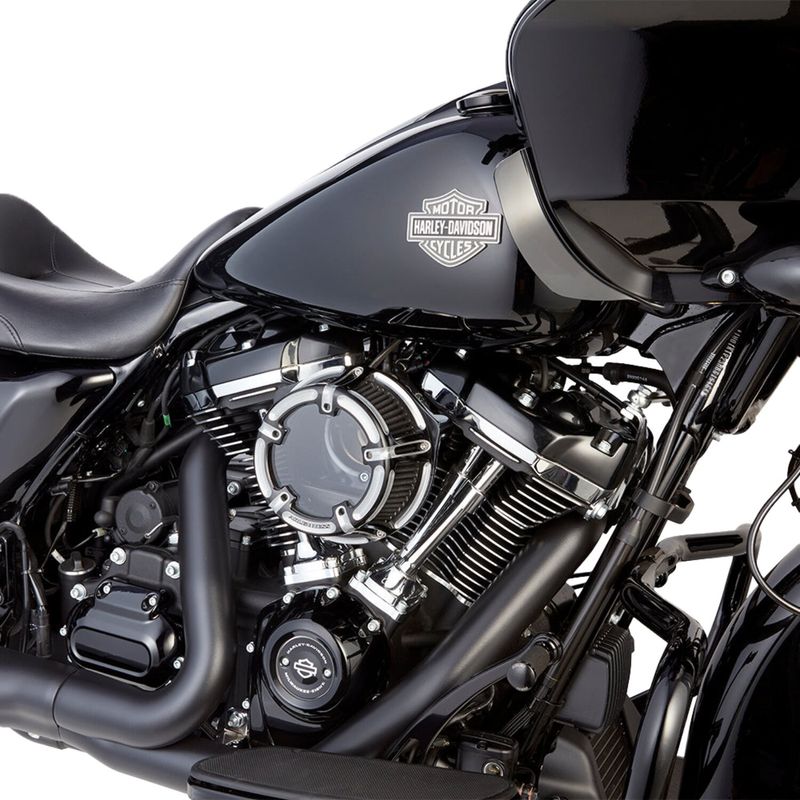 Luftfilter Arlen Ness 600-237 Method Contrast svart Softail 25-26