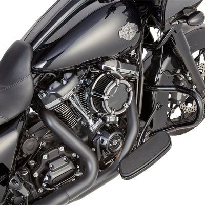 Luftfilter Arlen Ness 600-237 Method Contrast svart Softail 25-26
