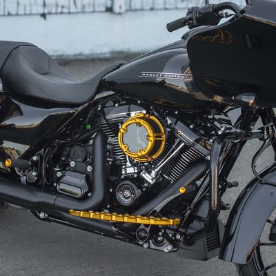 Luftfilter Arlen Ness 600-240 Method guld Softail 25-26