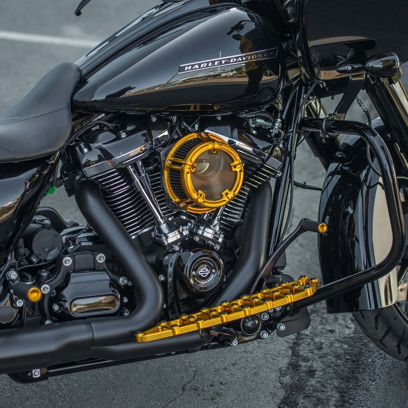 Luftfilter Arlen Ness 600-240 Method guld Softail 25-26