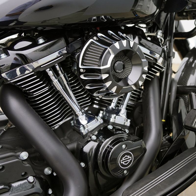 Luftfilter Arlen Ness 600-227 Deep Inverted svart Softail 25-26