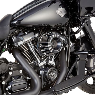 Luftfilter Arlen Ness 600-227 Deep Inverted svart Softail 25-26