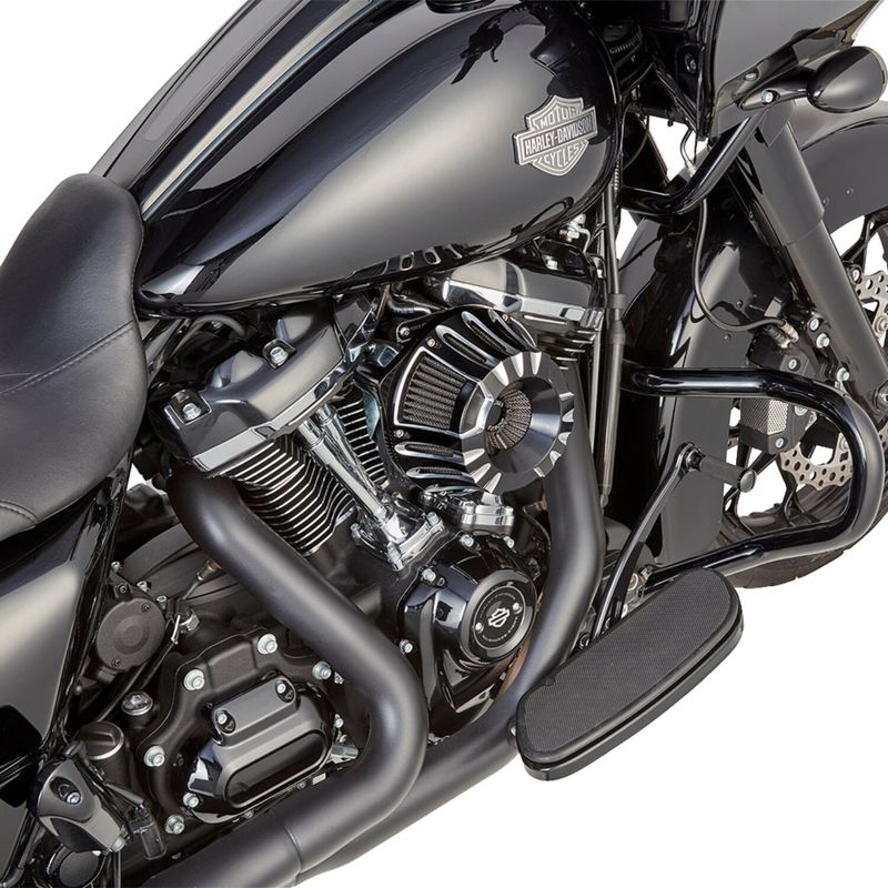 Luftfilter Arlen Ness 600-227 Deep Inverted svart Softail 25-26