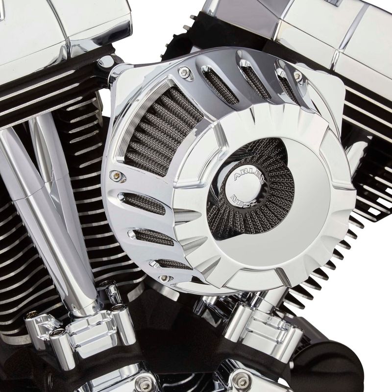 Luftfilter Arlen Ness 600-228 Deep Inverted krom Softail 25-26