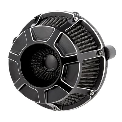 Luftfilter Arlen Ness 600-225 Beveled Inverted svart Softail 25-26