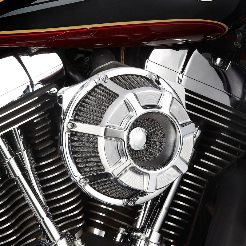 Luftfilter Arlen Ness 600-226 Beveled Inverted krom Softail 25-26