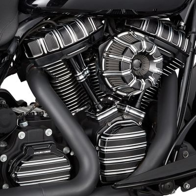 Luftfilter Arlen Ness 10-GAUGE Inverted Contrast svart Softail 25-26