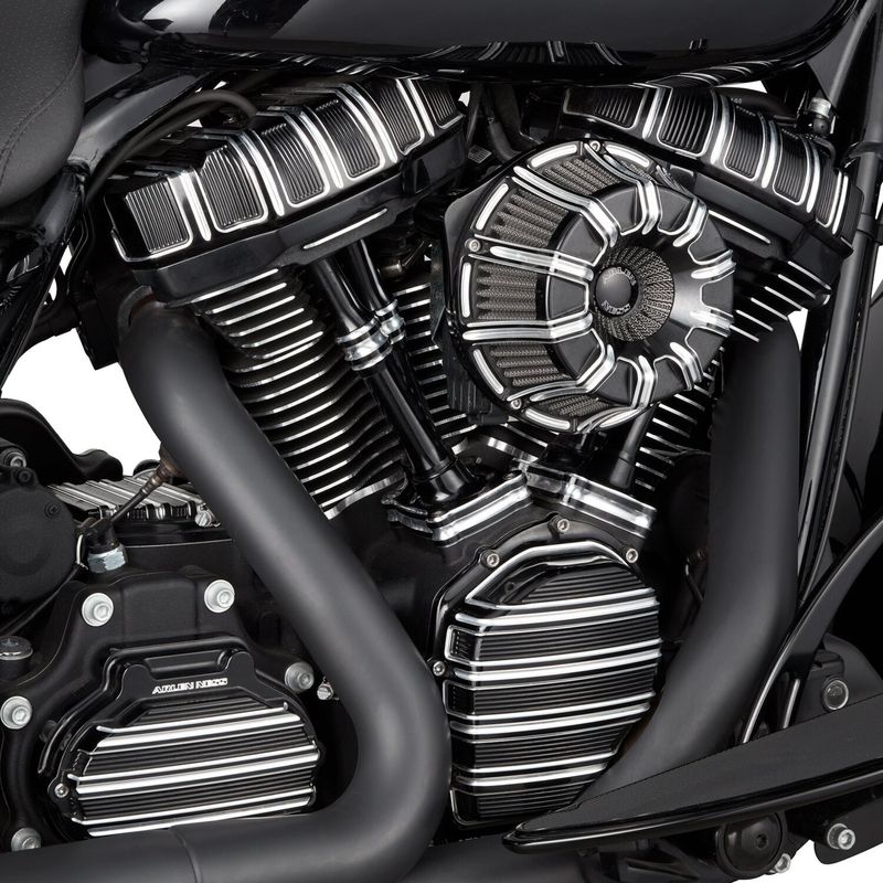 Luftfilter Arlen Ness 10-GAUGE Inverted Contrast svart Softail 25-26