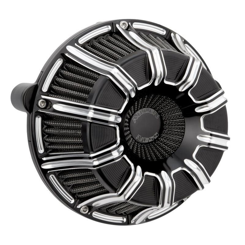 Luftfilter Arlen Ness 10-GAUGE Inverted Contrast svart Softail 25-26
