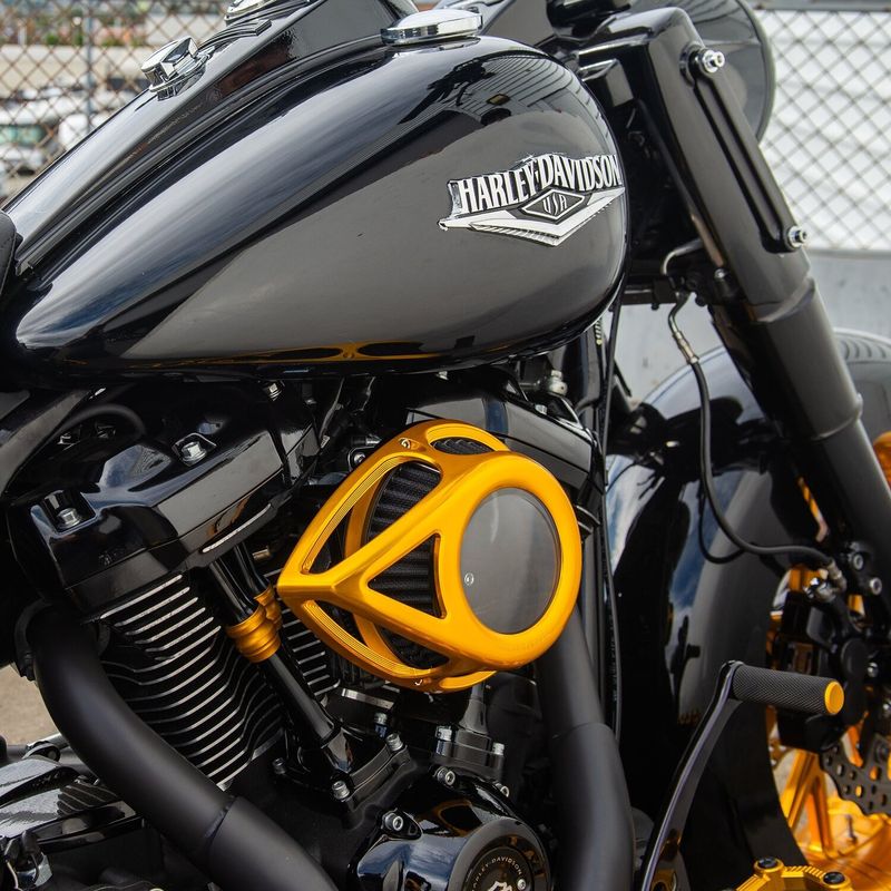 Luftfilter Arlen Ness 600-245 Tear klar guld Softail 25-26