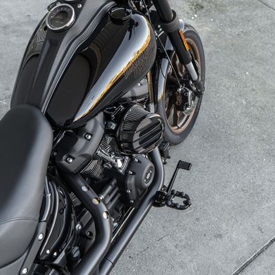 Luftfilter Arlen Ness 600-247 Sidekick All svart Softail 25-26