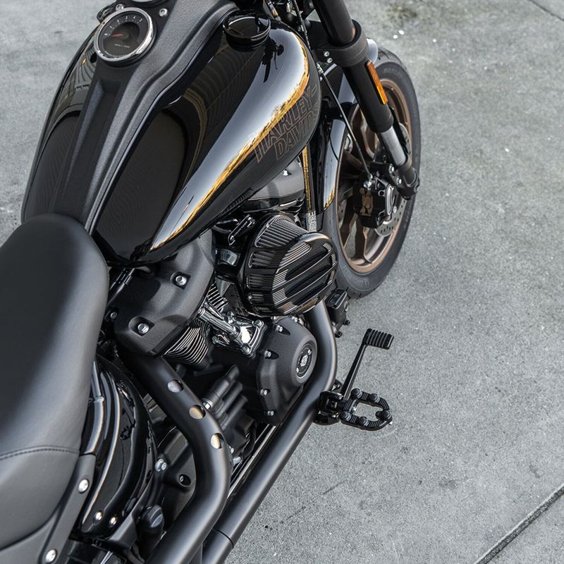 Luftfilter Arlen Ness 600-247 Sidekick All svart Softail 25-26