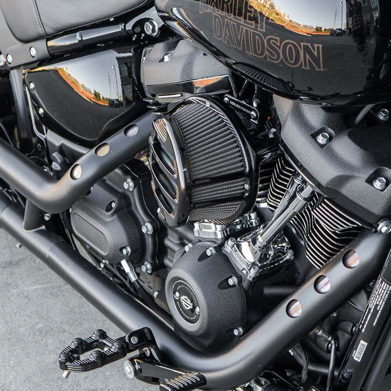 Luftfilter Arlen Ness 600-247 Sidekick All svart Softail 25-26