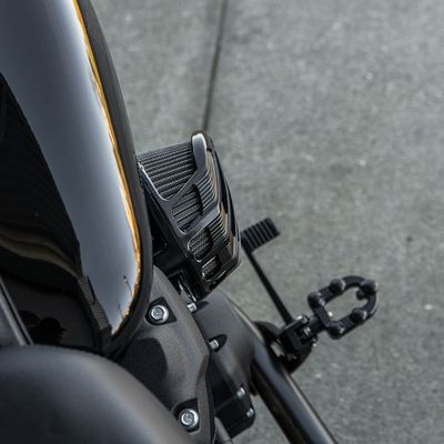 Luftfilter Arlen Ness 600-247 Sidekick All svart Softail 25-26