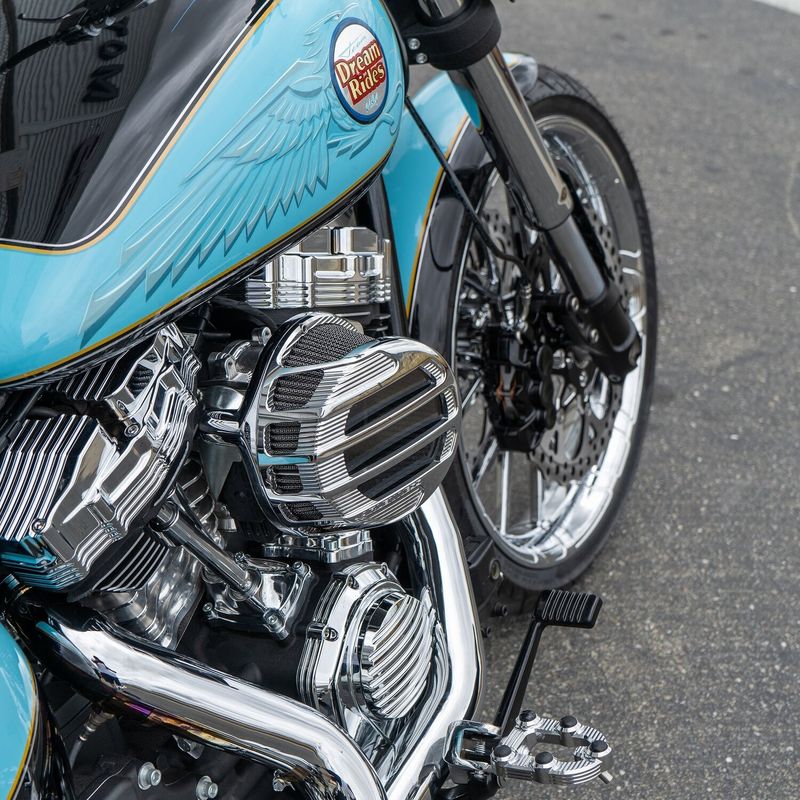 Luftfilter Arlen Ness 600-248 Sidekick krom Softail 25-26
