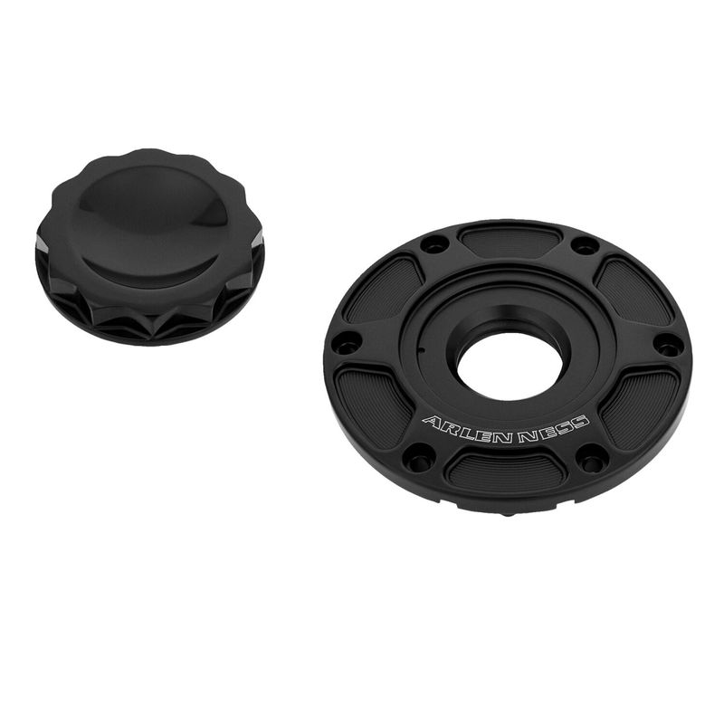 Tanklock Arlen Ness 12 All svart Gen2 FLT/Touring 23-25