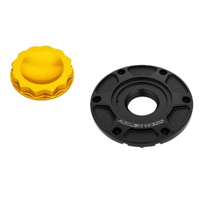 Tanklock Arlen Ness 12 Gen2 FLT/Touring 23-25 guld
