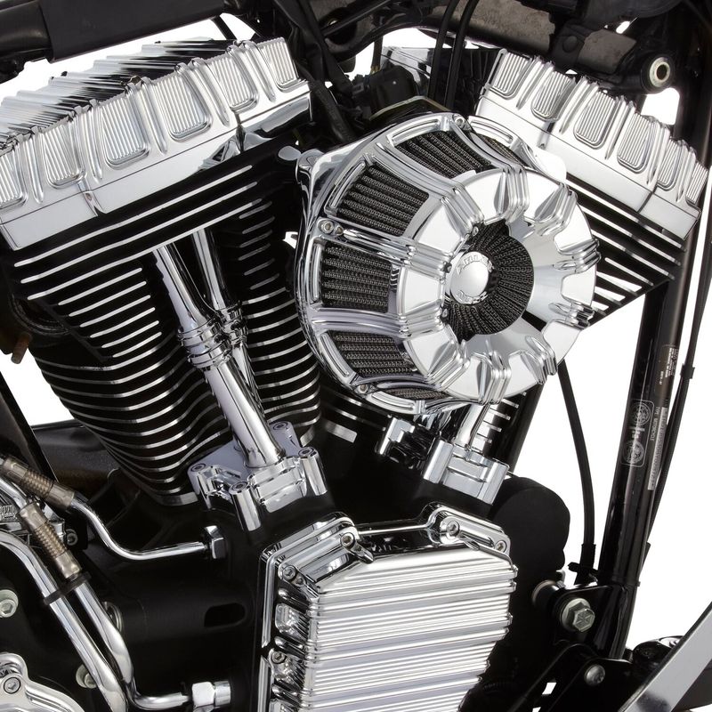 Luftfilter Arlen Ness 10-GAUGE Inverted krom Softail 25-26