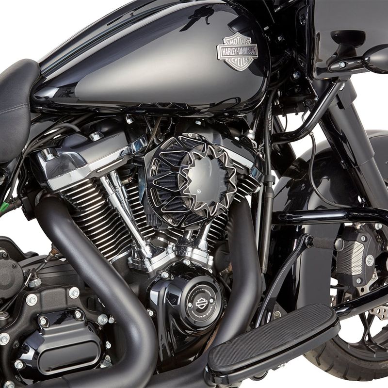 Luftfilter Arlen Ness 600-234 Crossfire Conrast svart Softail 25-26