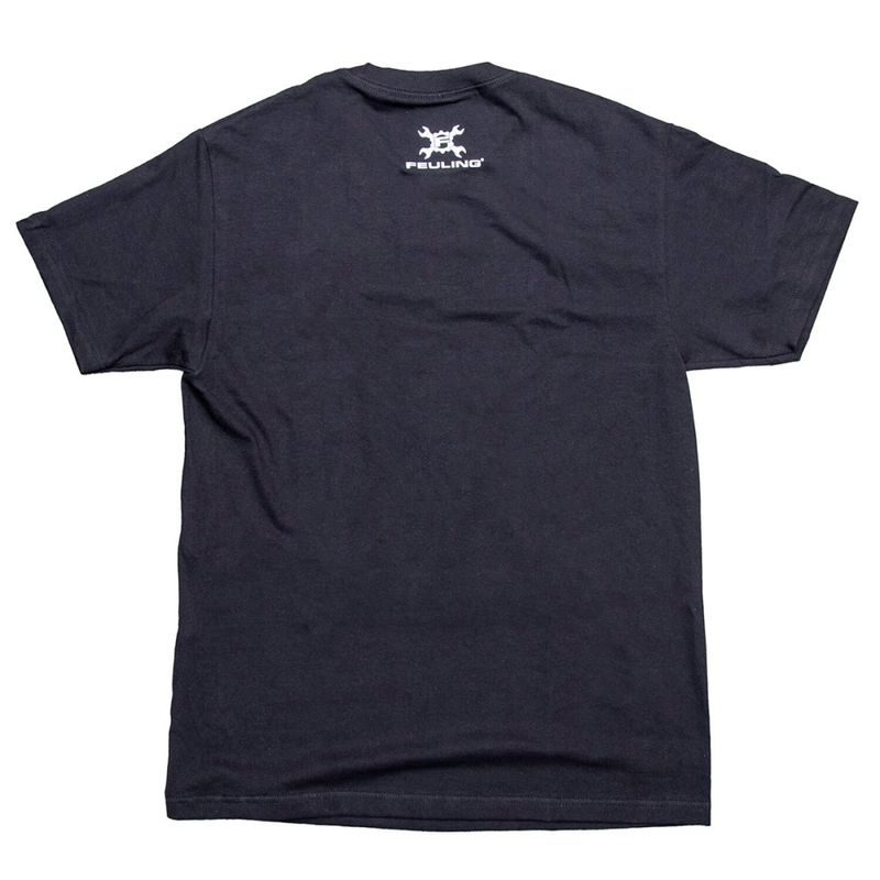 T-shirt flagga Feuling stl 2XL svart