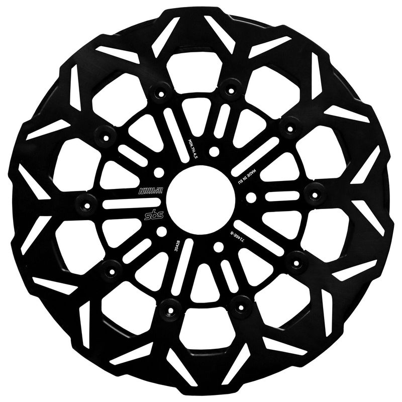 Bromsskiva fram Kodlin SBS V-Design L svart