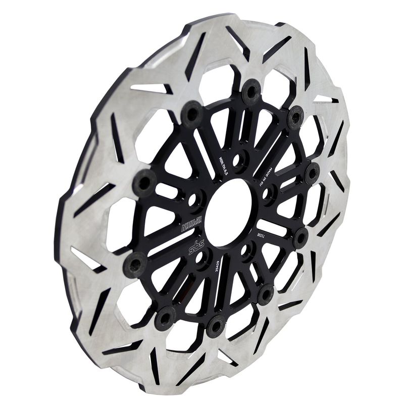 Bromsskiva bak Kodlin SBS V-Design svart Touring 08-26