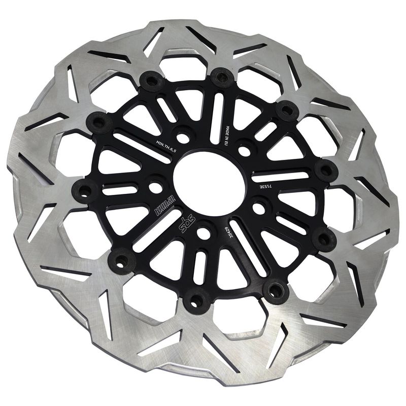Bromsskiva bak Kodlin SBS V-Design svart Touring 08-26