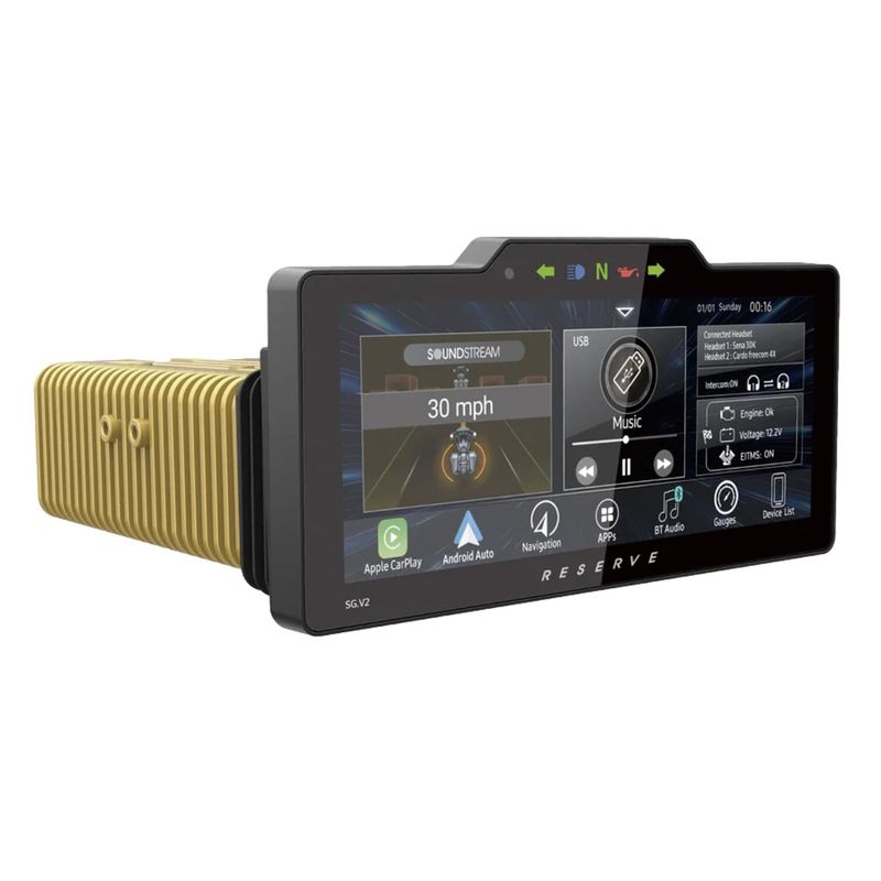 Radioenhet Soundstream Plug-n-Play Street Glide 98-13