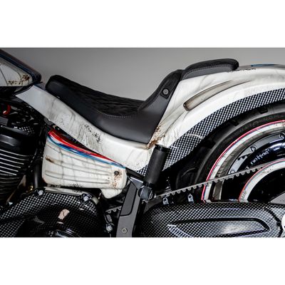Fotpinnar Cult-Werk svart Passenger Softail 18-26