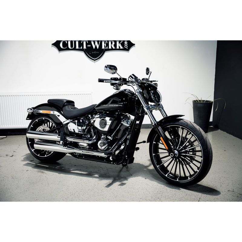 Strålkastare Cult-Werk Cult- Werk Night Rod blanksvart FXBR Breakout 117 25-26
