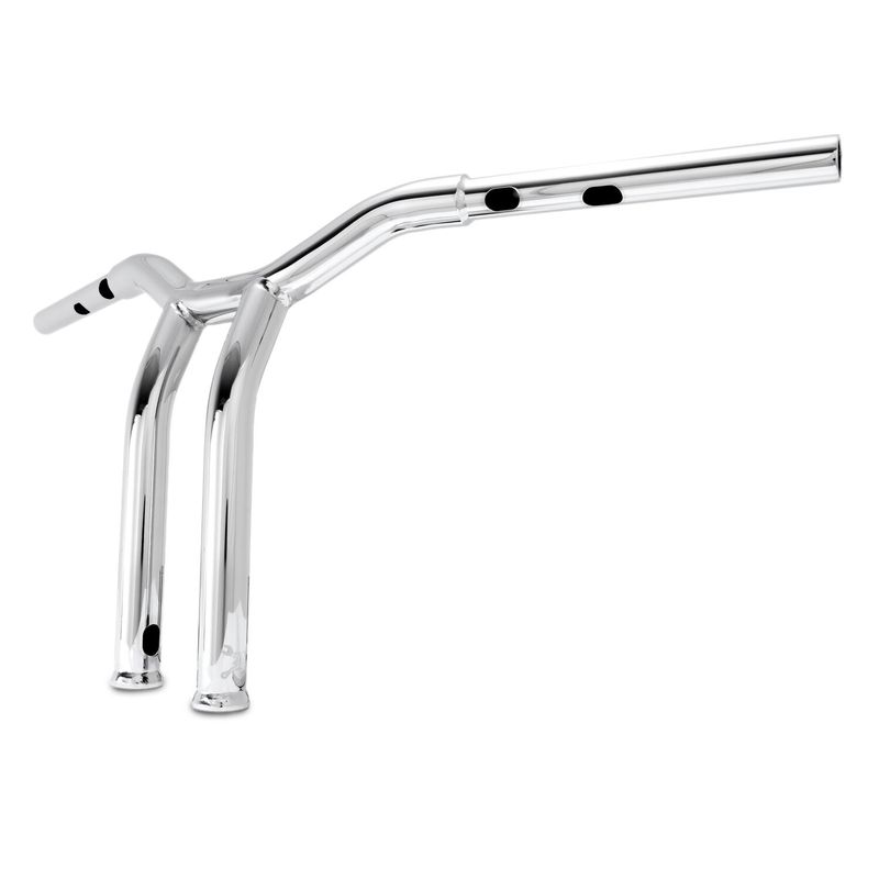 Styre Burly Dominator T-bar 1-1/4" 12" krom