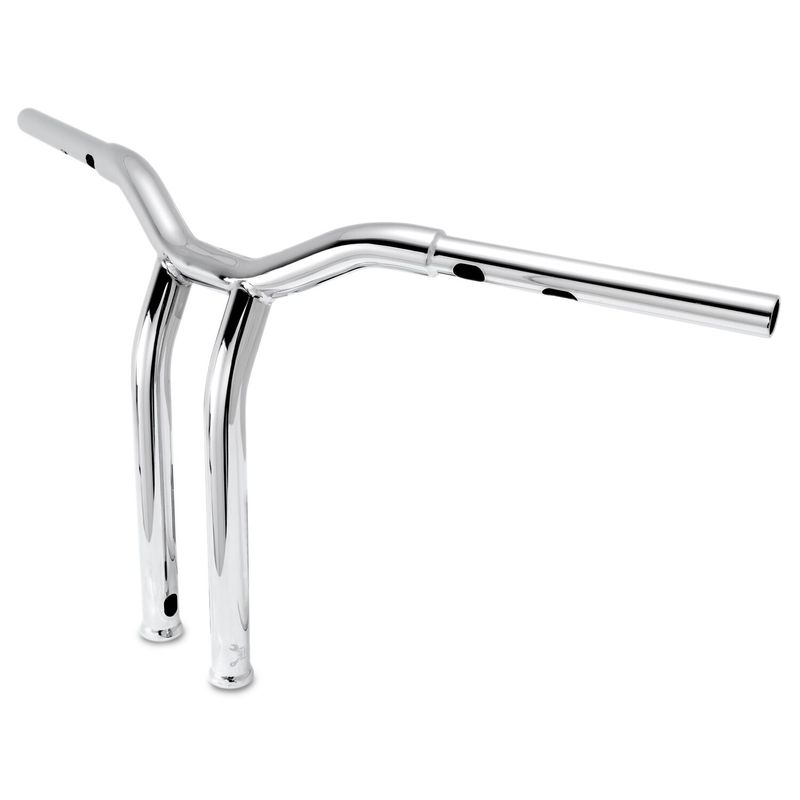 Styre Burly Dominator T-bar 1-1/4" 14" krom