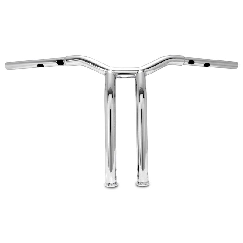 Styre Burly Dominator T-bar 1-1/4" 14" krom
