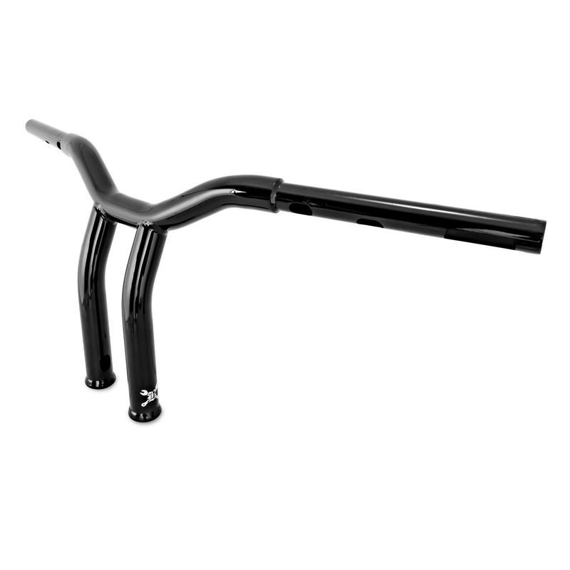 Styre Burly Dominator T-bar 1-1/4" 10" blanksvart
