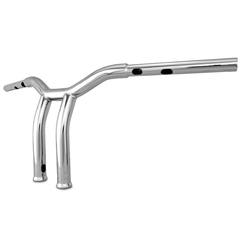Styre Burly Dominator T-bar 1-1/4" 10" krom