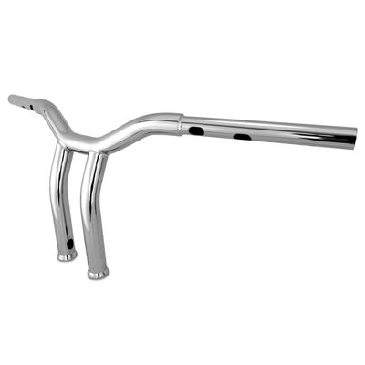 Styre Burly Dominator T-bar 1-1/4" 10" krom